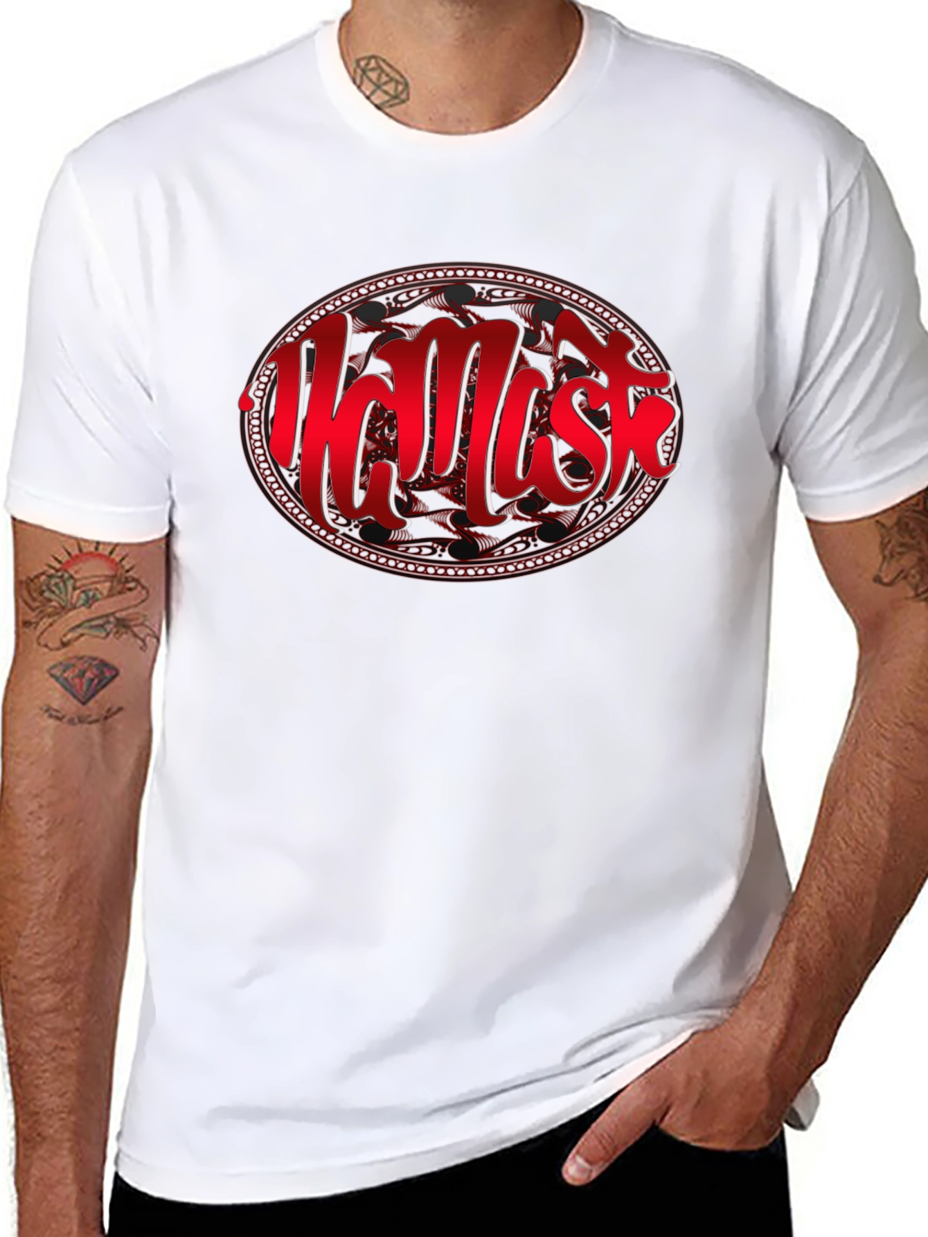 Namaste Graphic Tee - Black Cotton Comfort