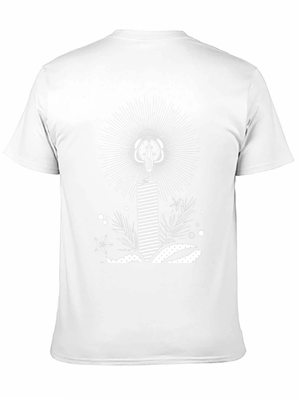 Candle Graphic Tee - Black