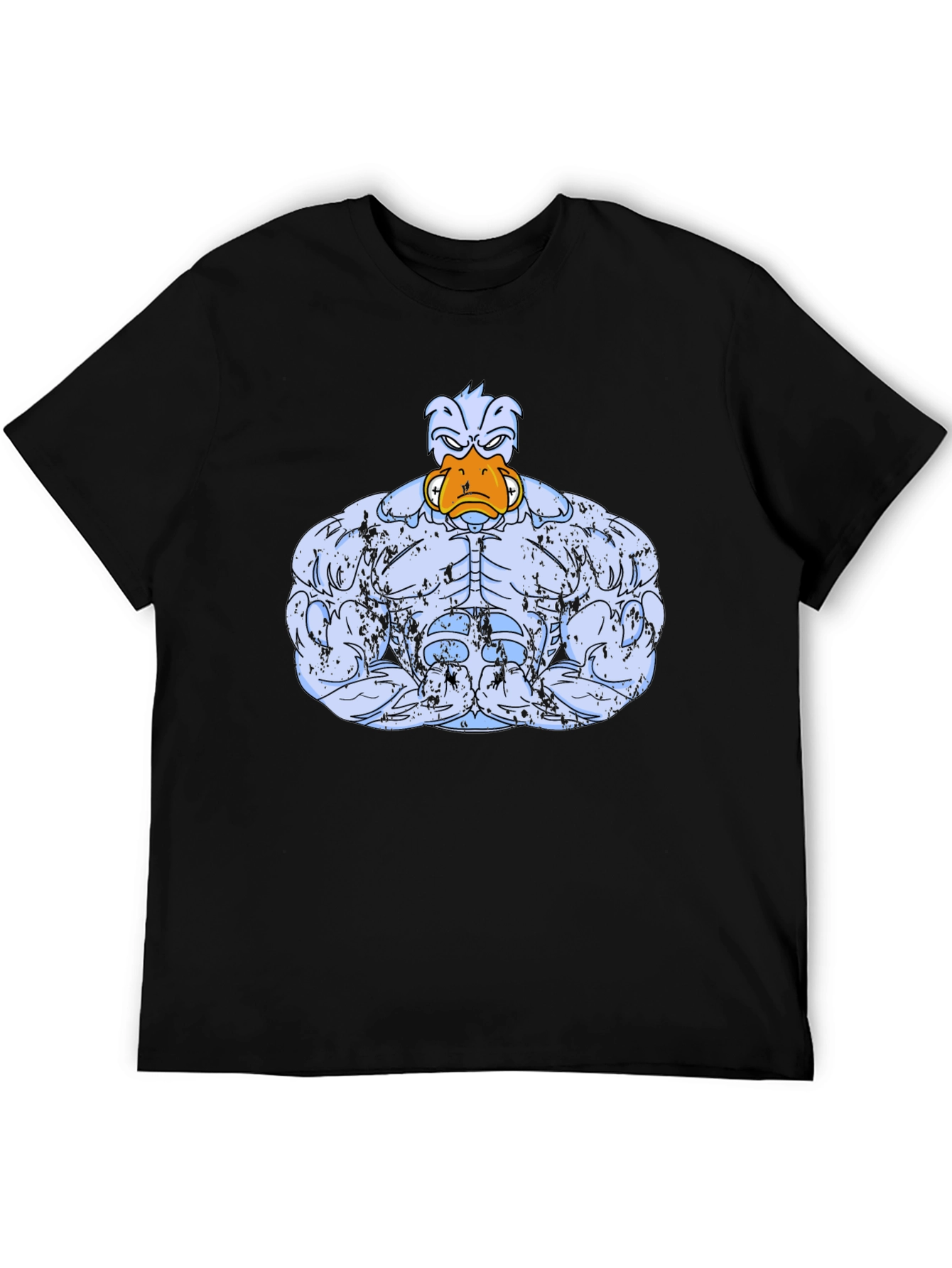Muscle Duck Graphic Tee - Black T-Shirt