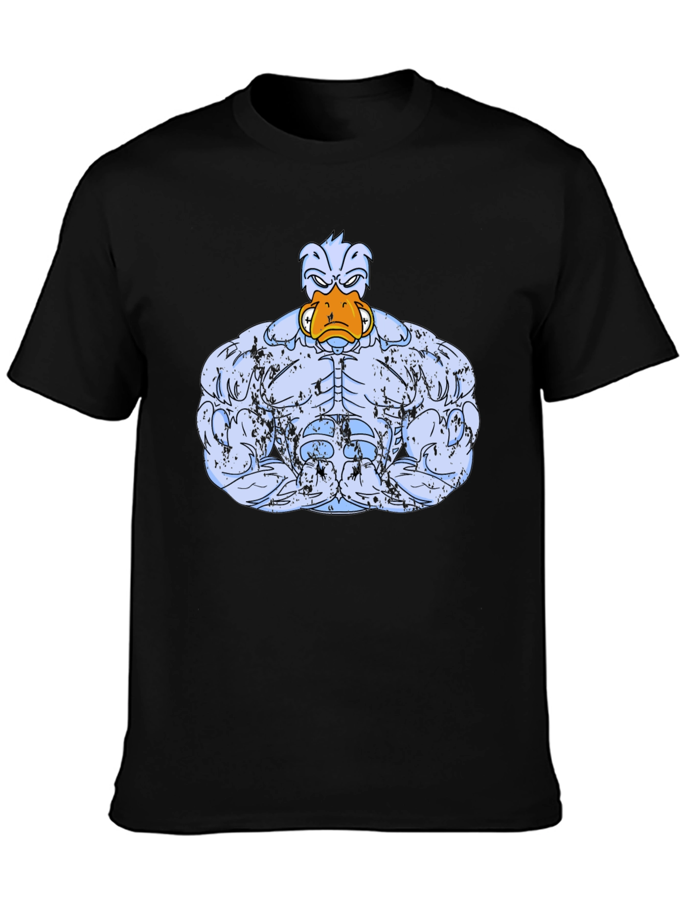 Muscle Duck Graphic Tee - Black T-Shirt