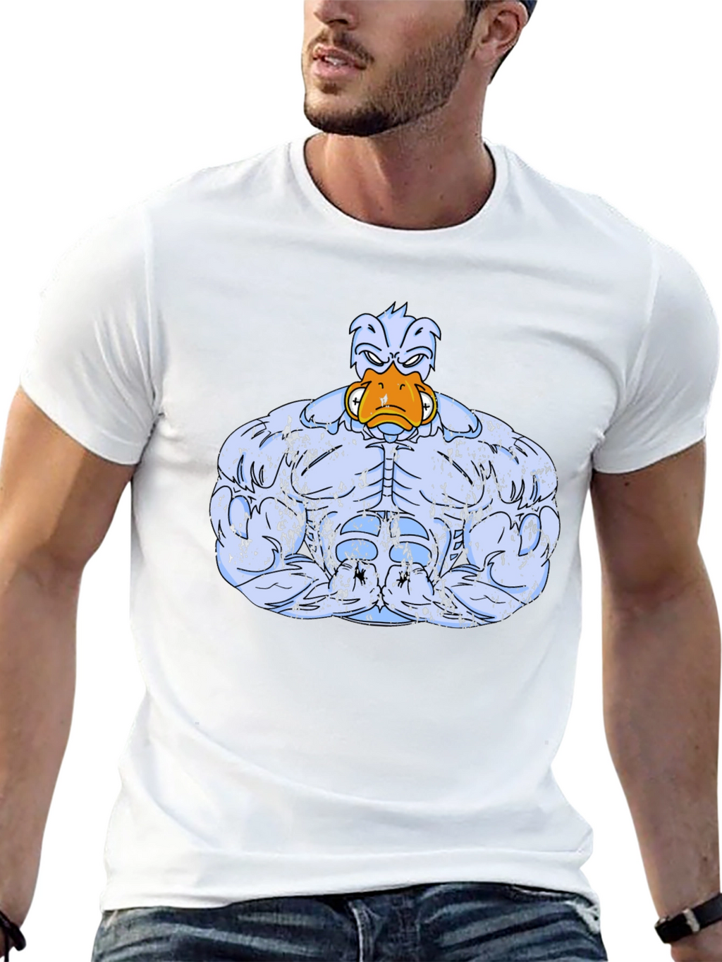 Muscle Duck Graphic Tee - Black T-Shirt