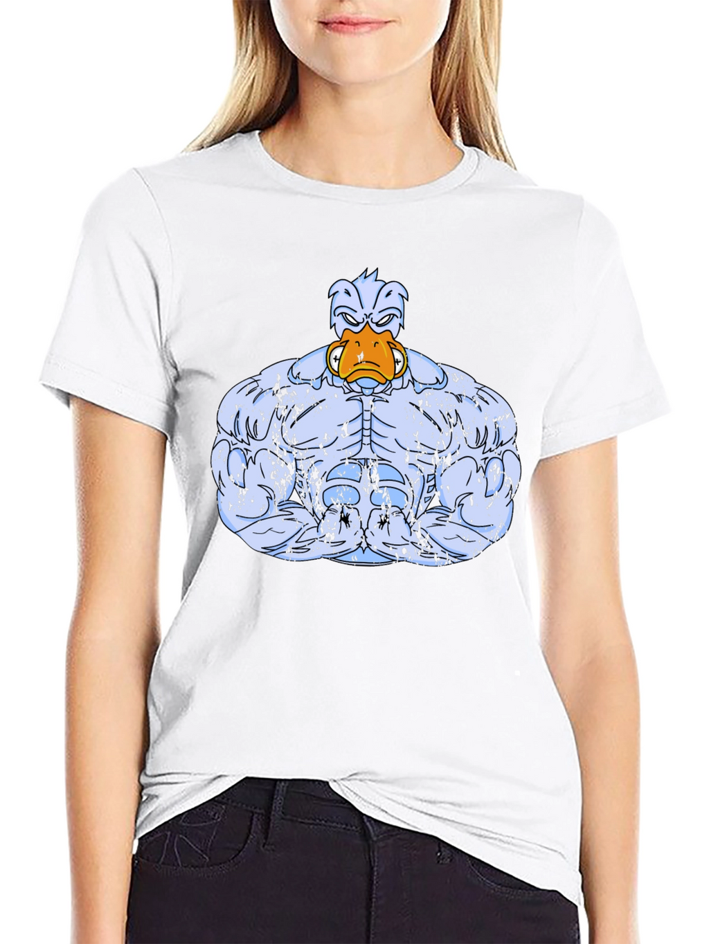 Muscle Duck Graphic Tee - Black T-Shirt