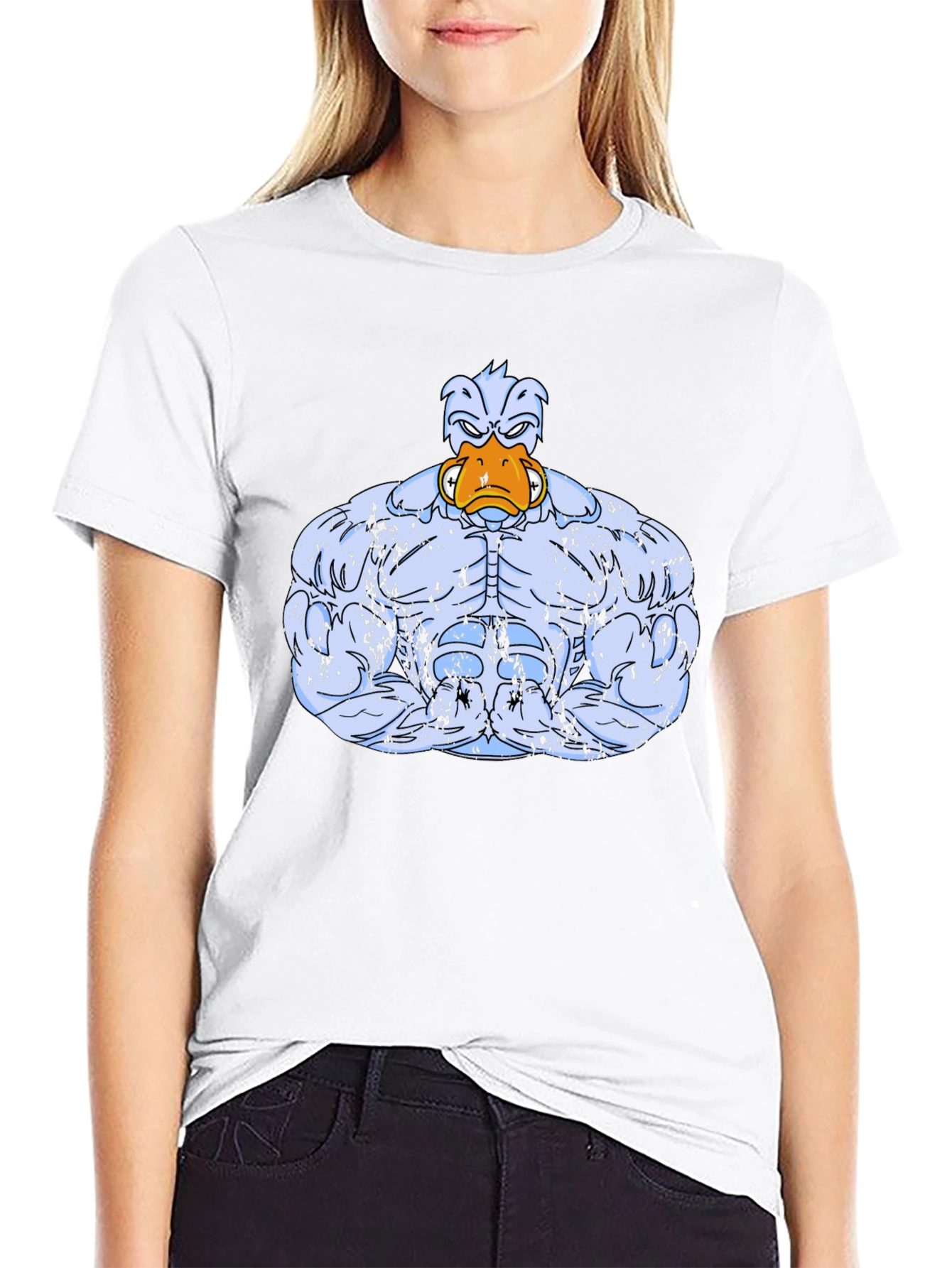Muscle Duck Graphic Tee - Black T-Shirt