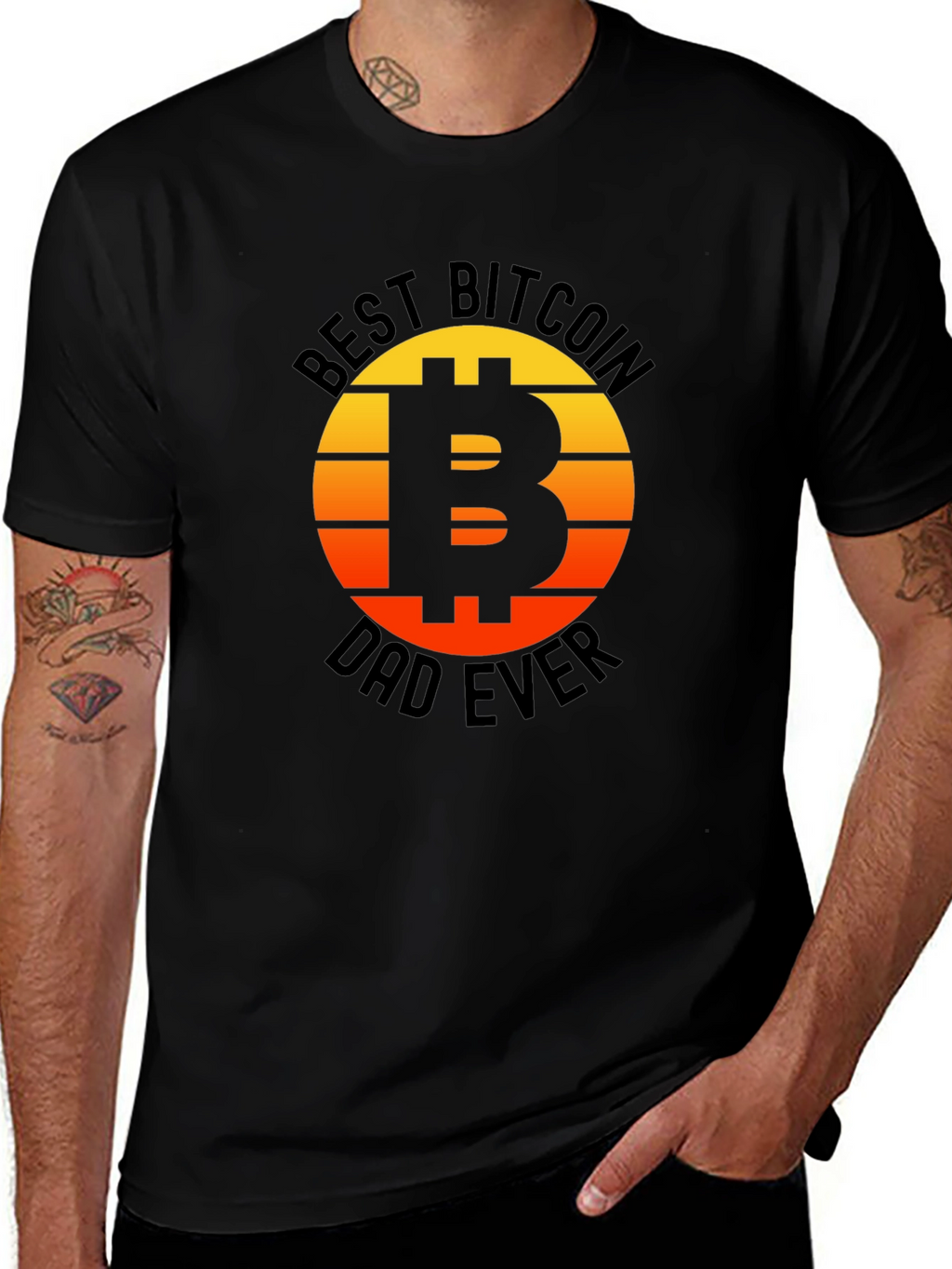Best Bitcoin Dad Ever T-Shirt