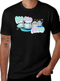 Boo Boo Crew Black T-Shirt Cute Ghost Nurse Tee