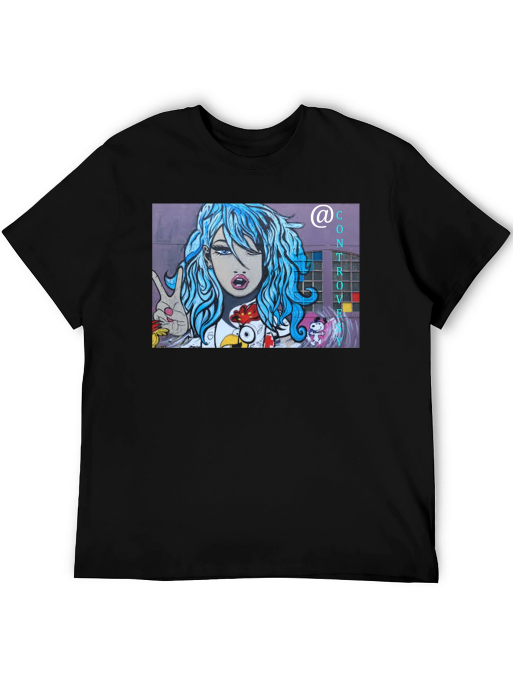 Controve Cartoon Graphic Tee - Unisex
