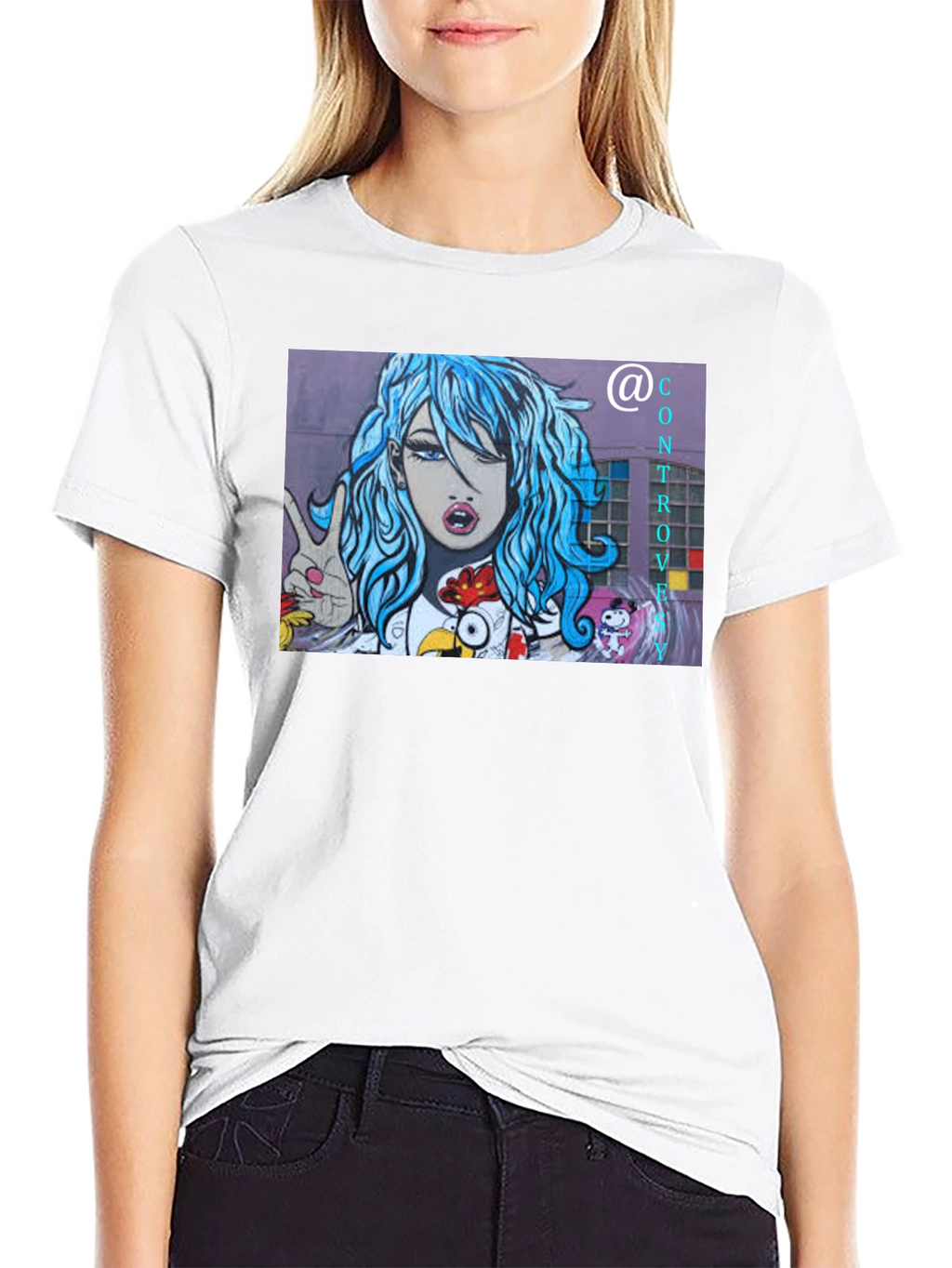 Controve Cartoon Graphic Tee - Unisex