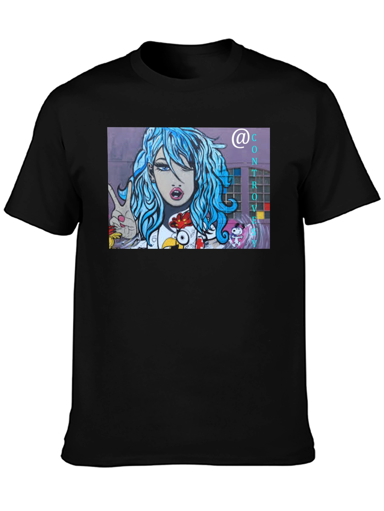 Controve Cartoon Graphic Tee - Unisex