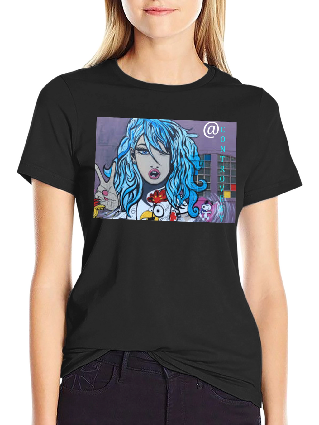 Controve Cartoon Graphic Tee - Unisex
