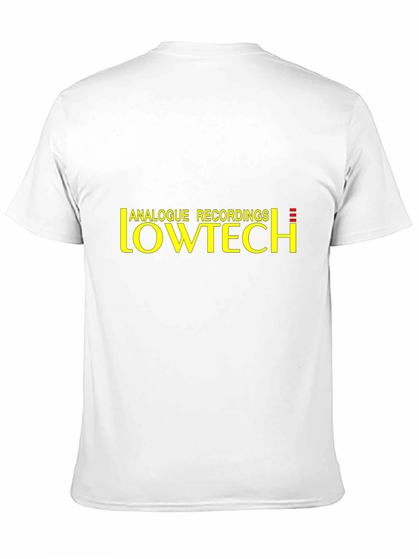 Analogue Recordings Lowtech Black T-Shirt
