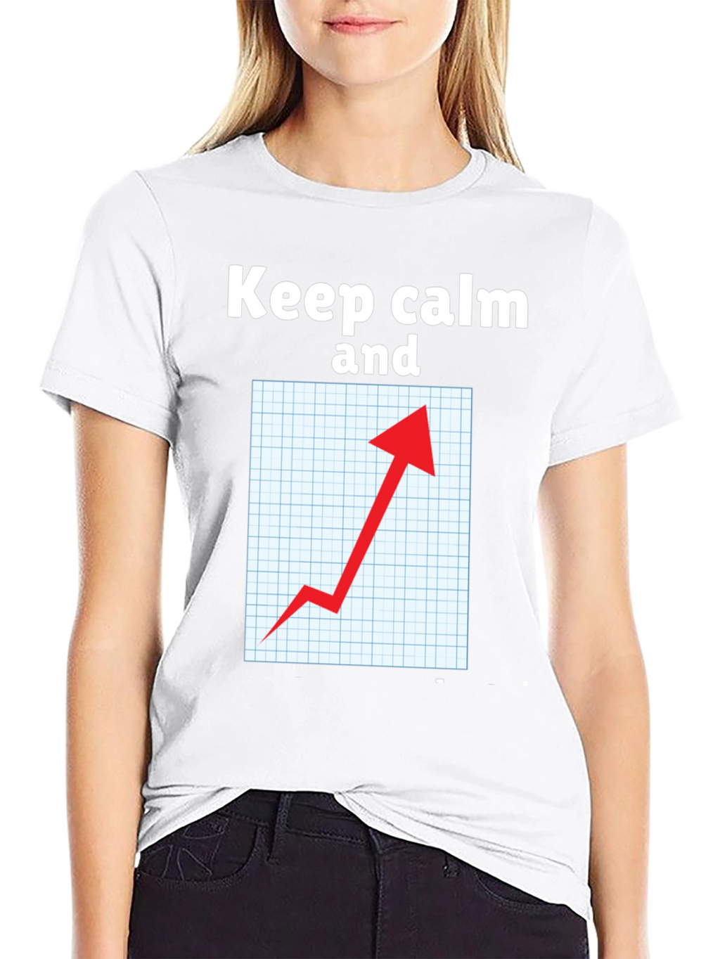 Keep Calm Graph Up T-Shirt