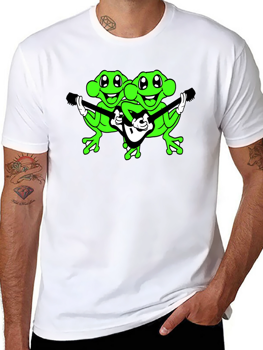 Frog Band T-Shirt - Rock On!