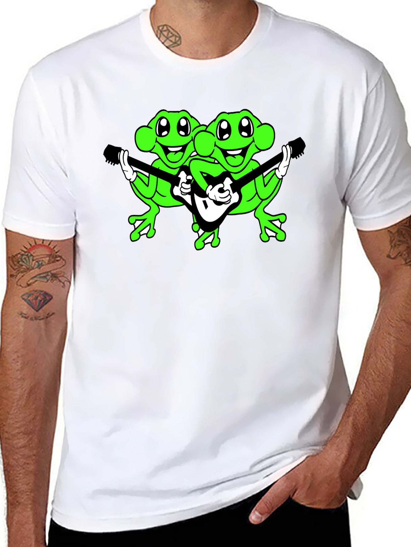Frog Band T-Shirt - Rock On!