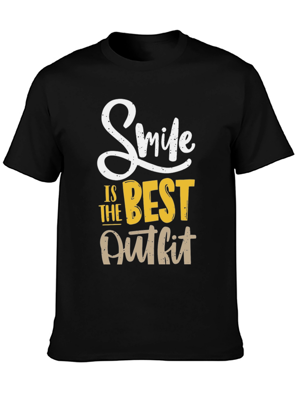 Smile is The Best Outfit Graphic Tee