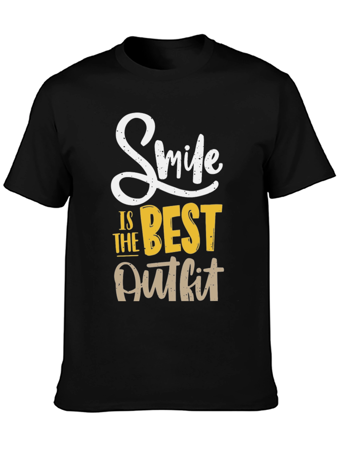 Smile is The Best Outfit Graphic Tee