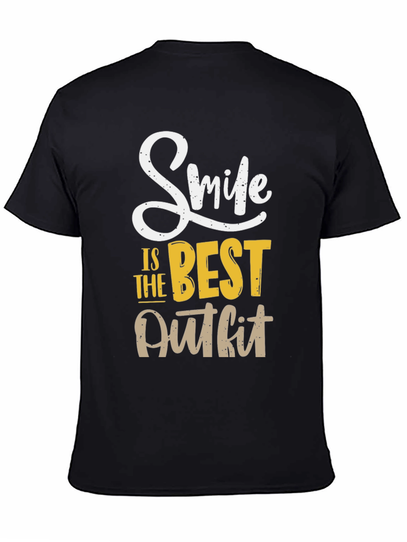 Smile is The Best Outfit Graphic Tee