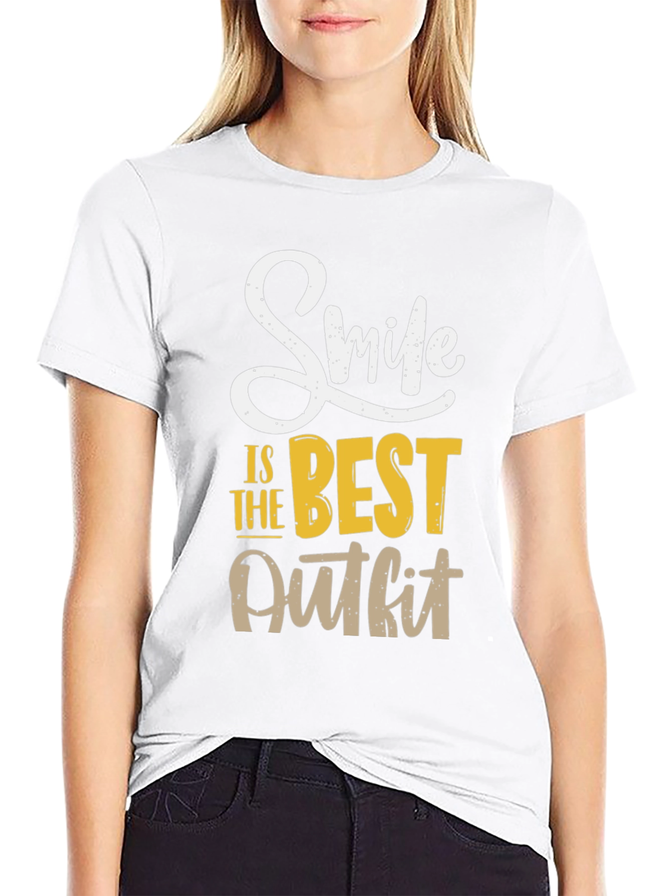 Smile is The Best Outfit Graphic Tee