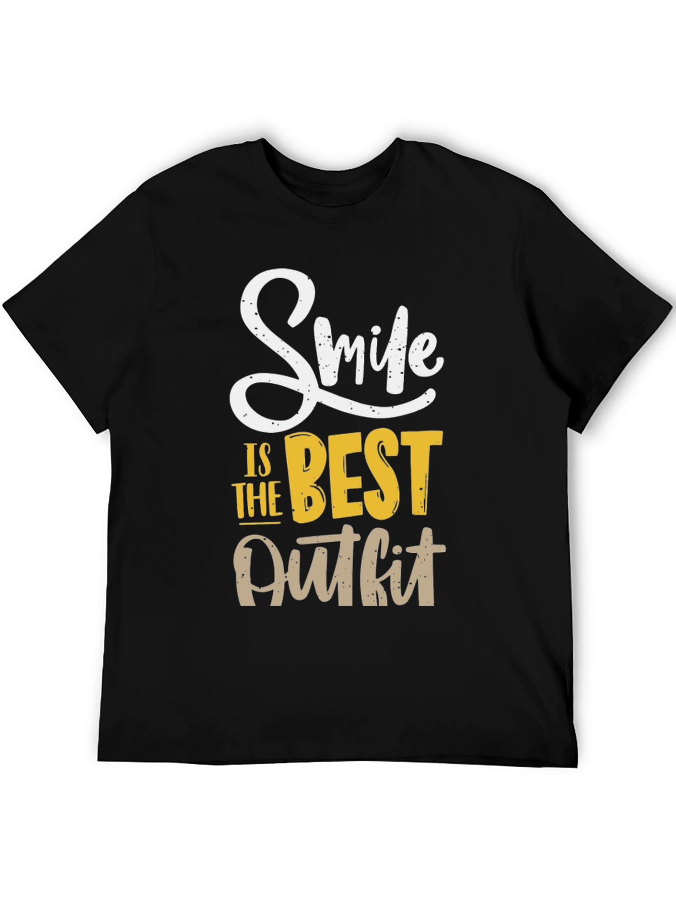 Smile is The Best Outfit Graphic Tee