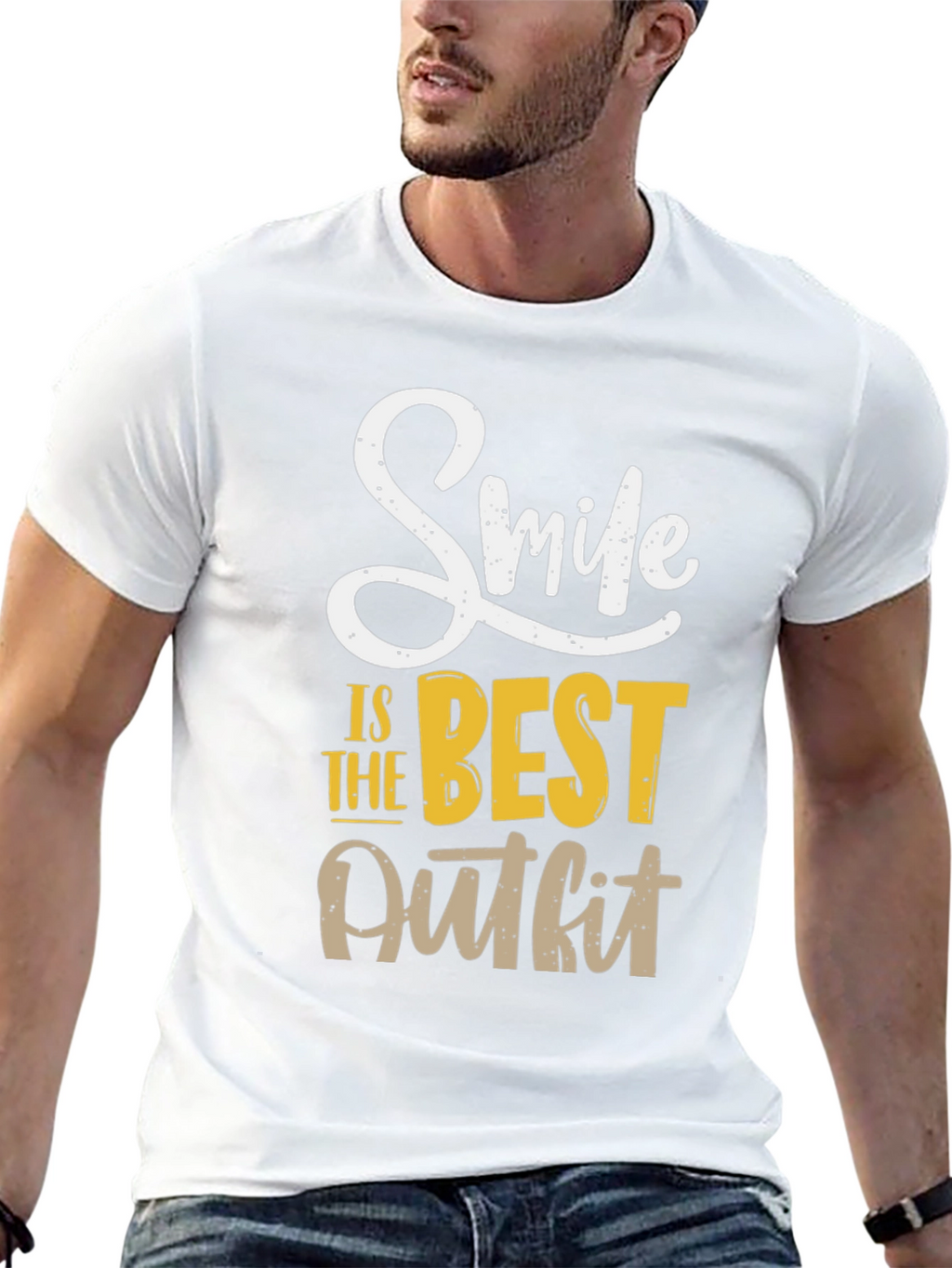 Smile is The Best Outfit Graphic Tee