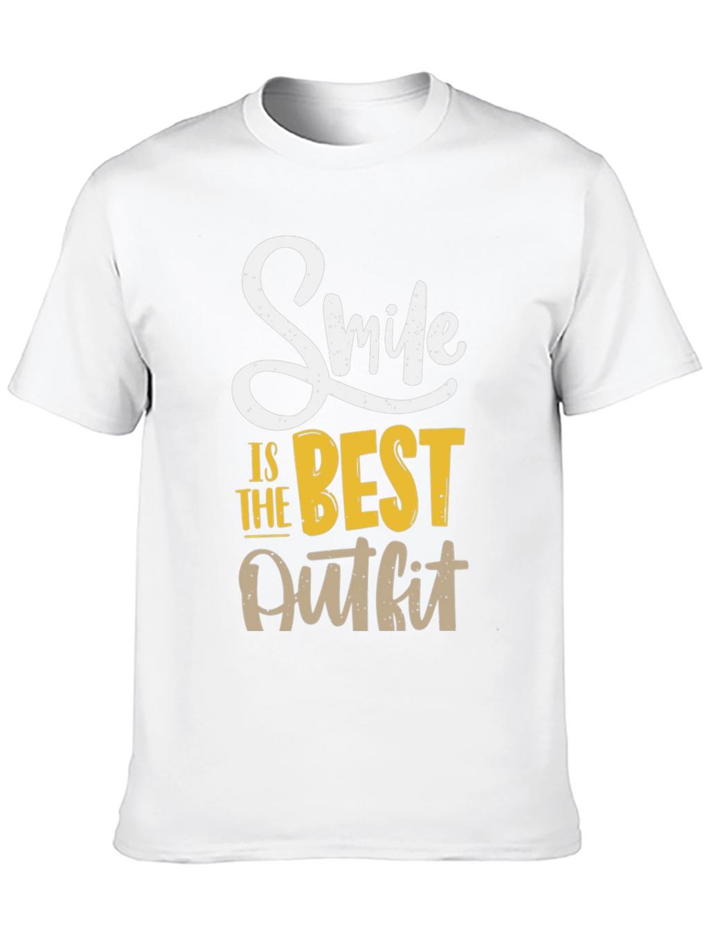 Smile is The Best Outfit Graphic Tee