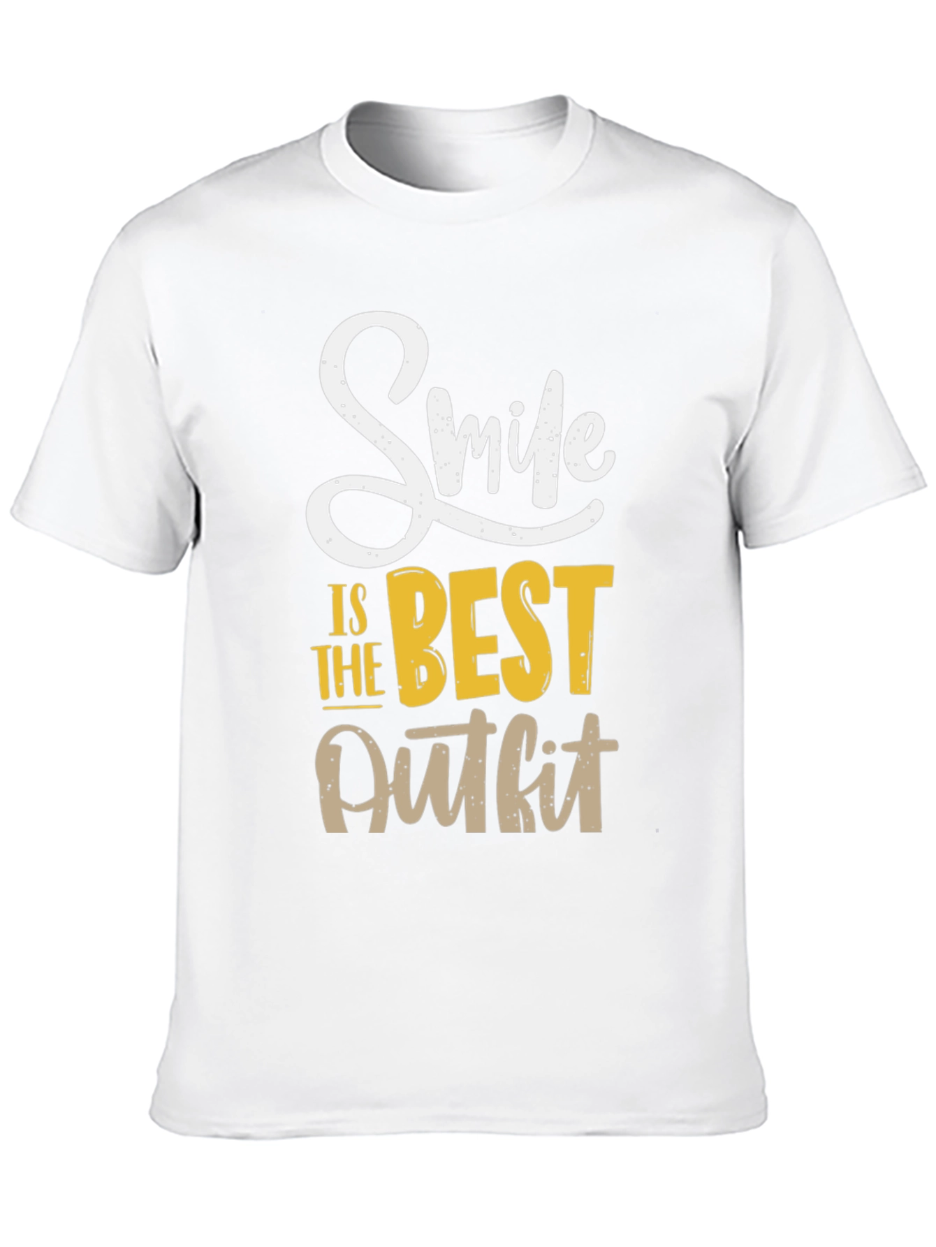 Smile is The Best Outfit Graphic Tee