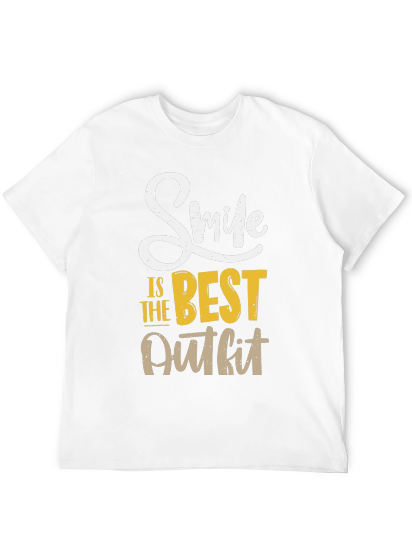 Smile is The Best Outfit Graphic Tee