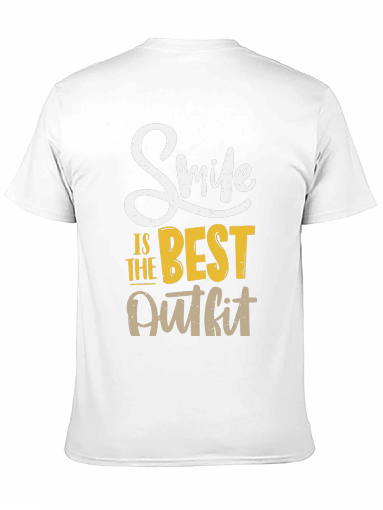 Smile is The Best Outfit Graphic Tee