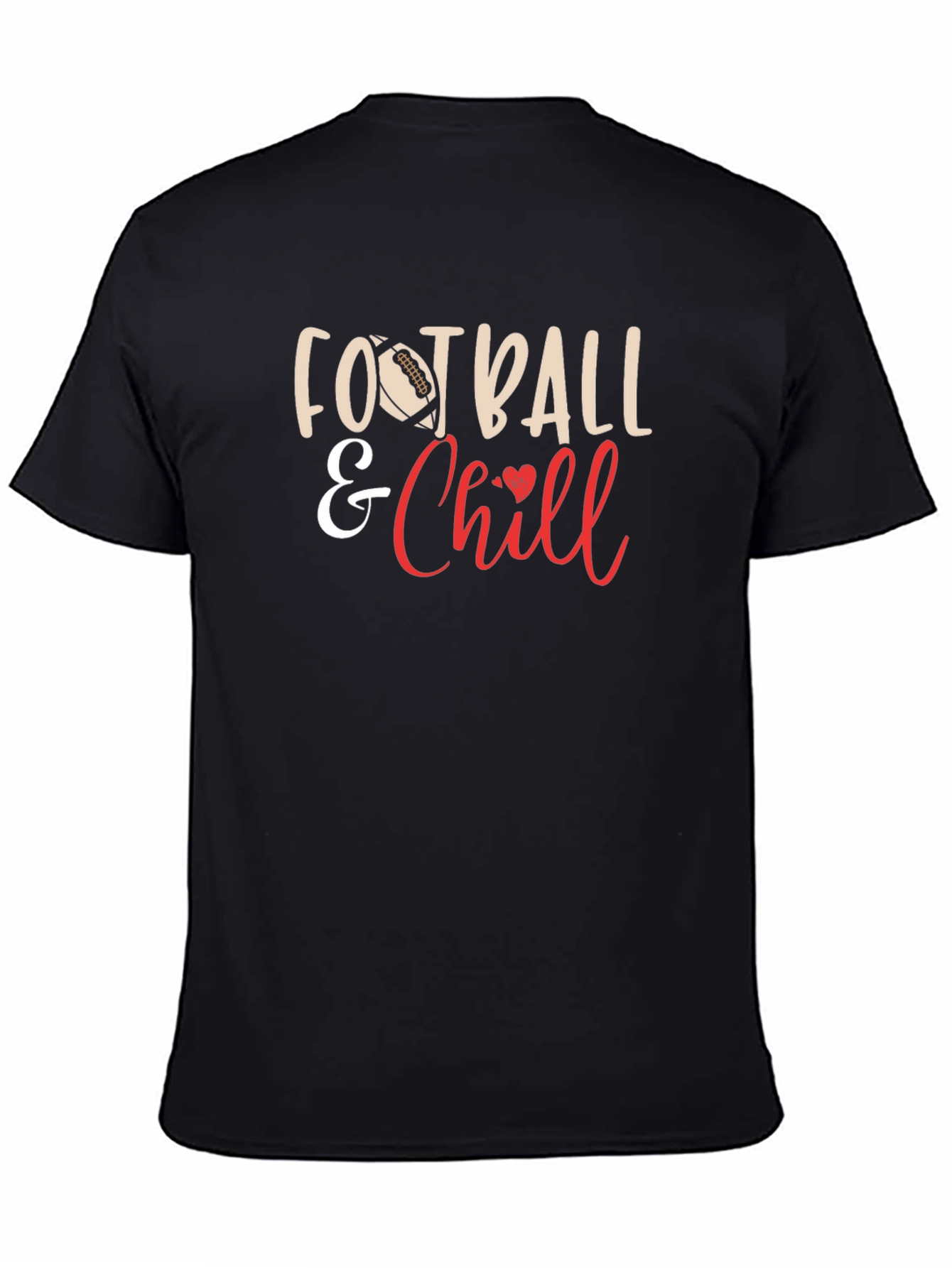 Football & Chill Graphic T-Shirt