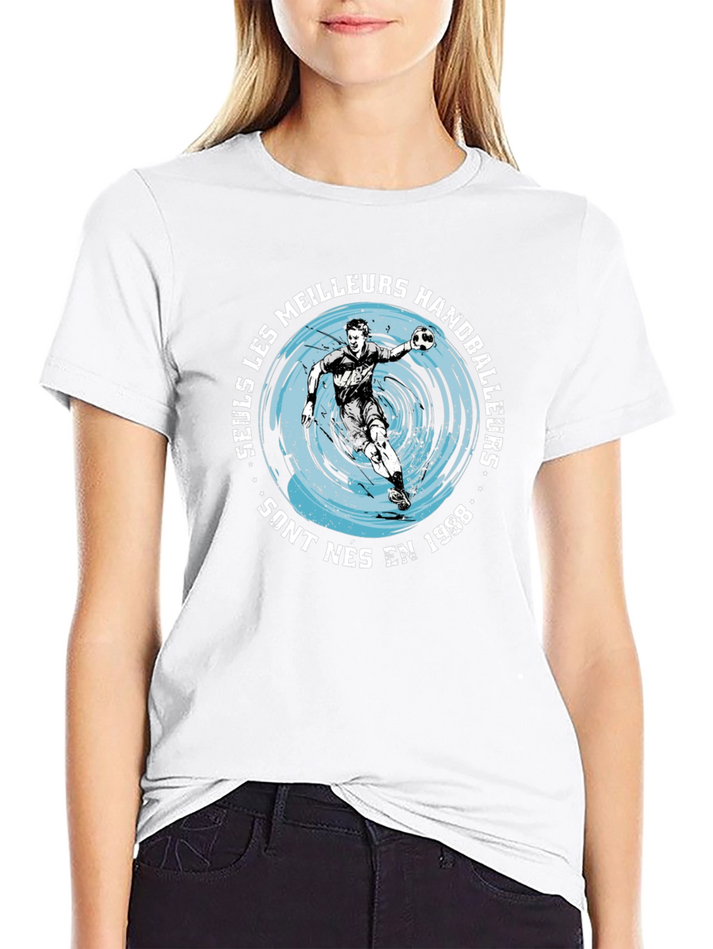Handball Player Graphic Tee - Born in 1988