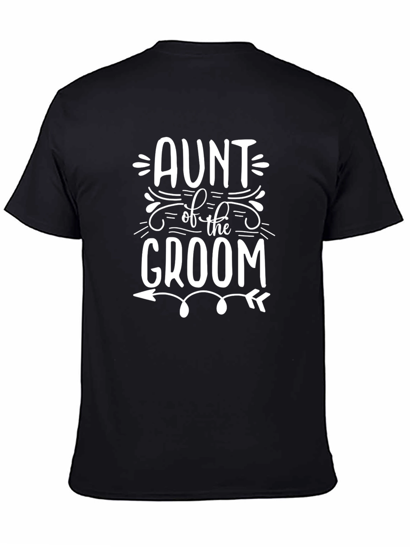 Aunt of the Groom T-Shirt - Wedding Party Apparel