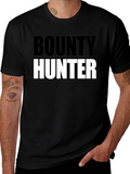 Bounty Hunter Black T-Shirt - Bold Graphic Tee