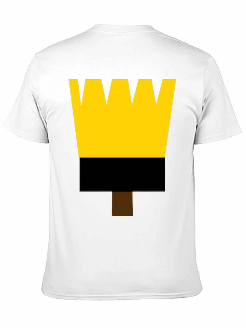 Painters Brush Graphic Tee - Black Cotton Shirt
