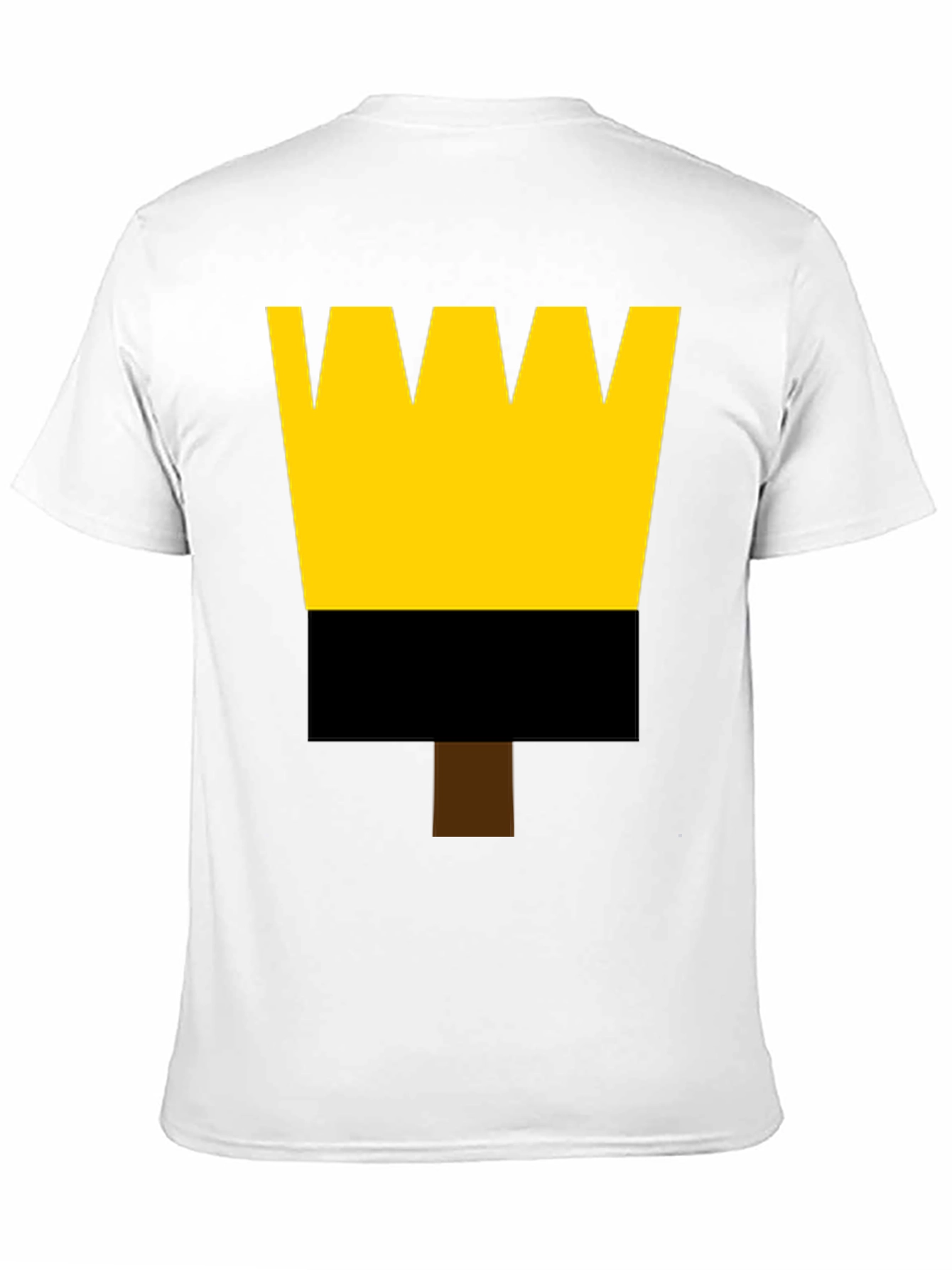 Painters Brush Graphic Tee - Black Cotton Shirt