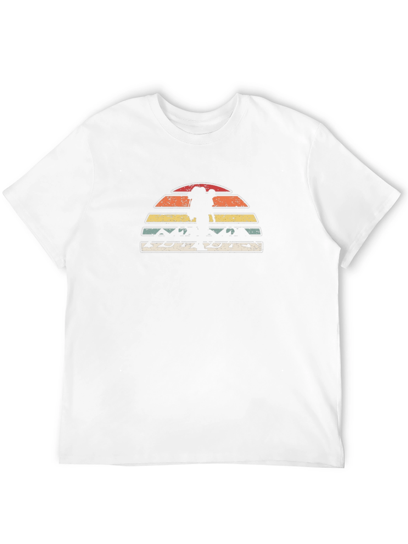Retro Hiker Sunset Graphic Tee