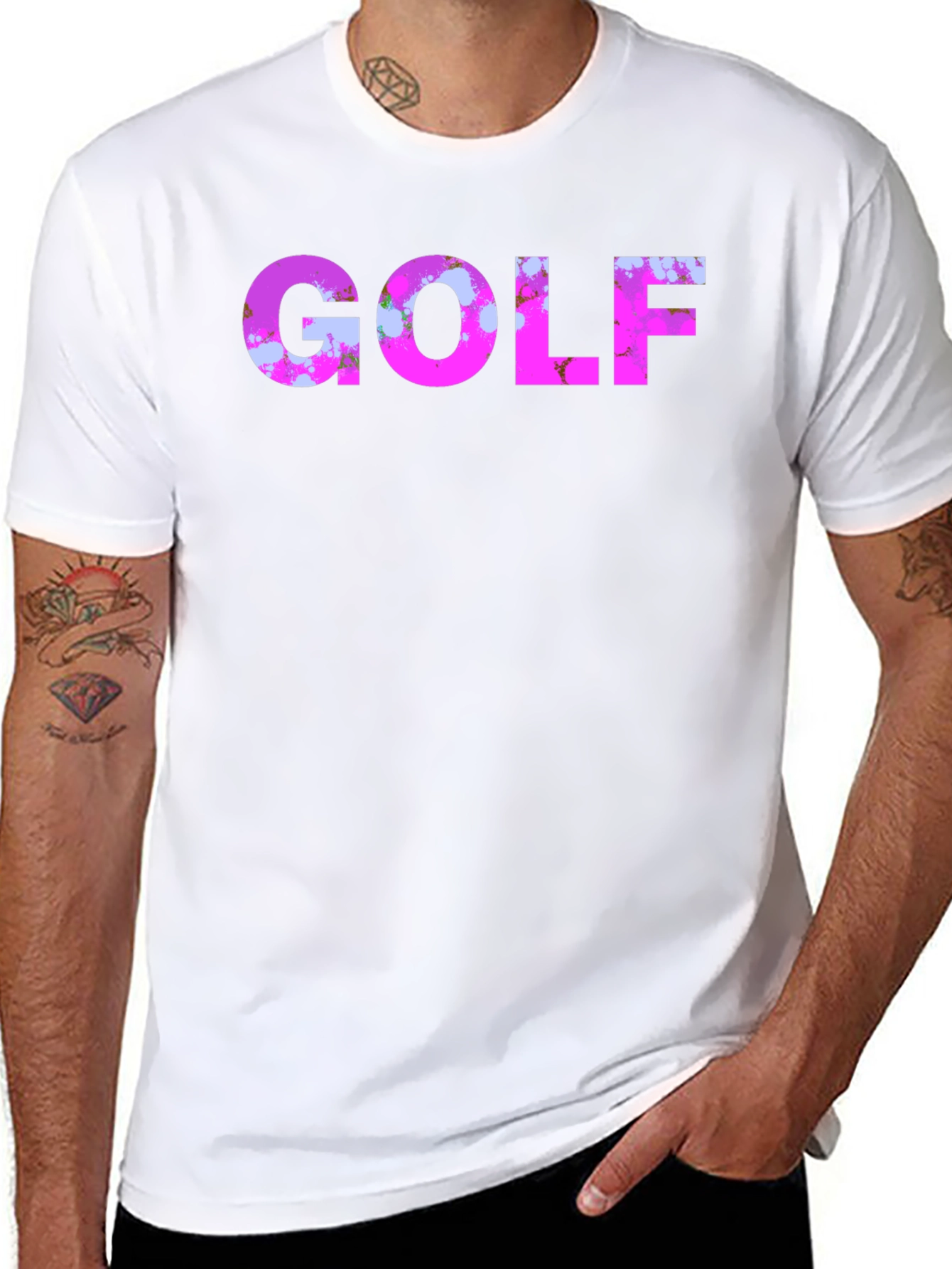 Golf Graphic Tee - Trendy Casual Style