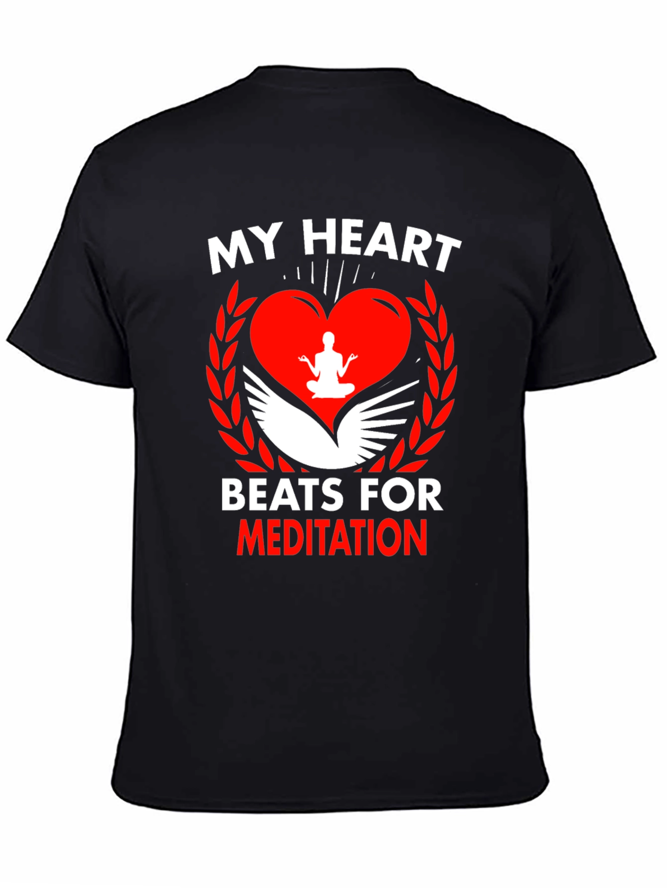 My Heart Beats For Meditation T-Shirt