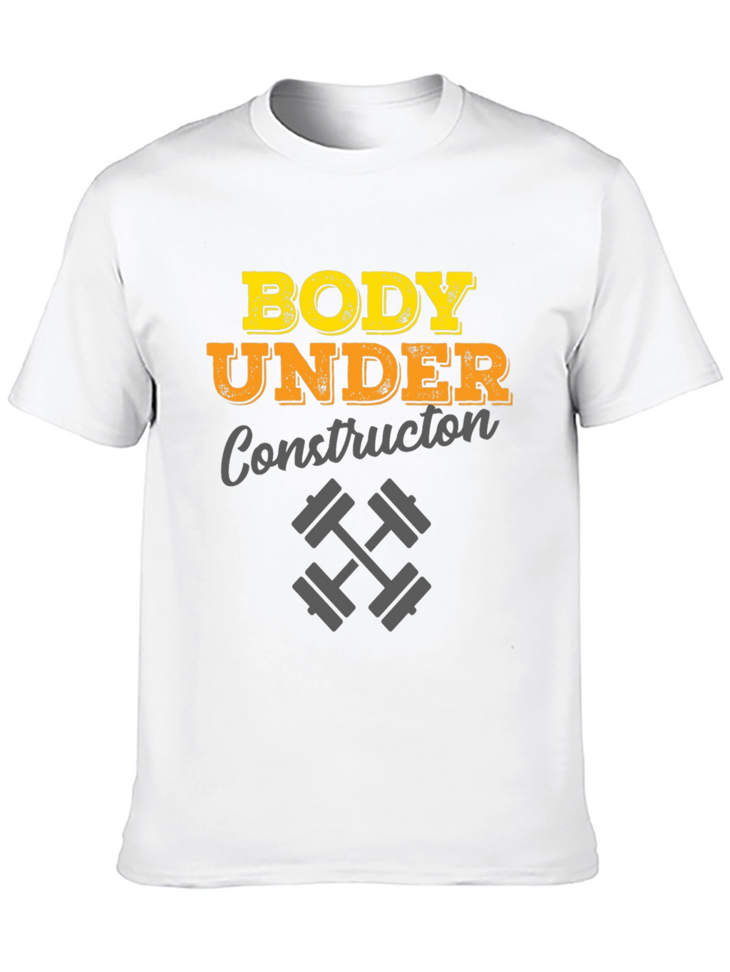 Body Under Construction Mens T-Shirt