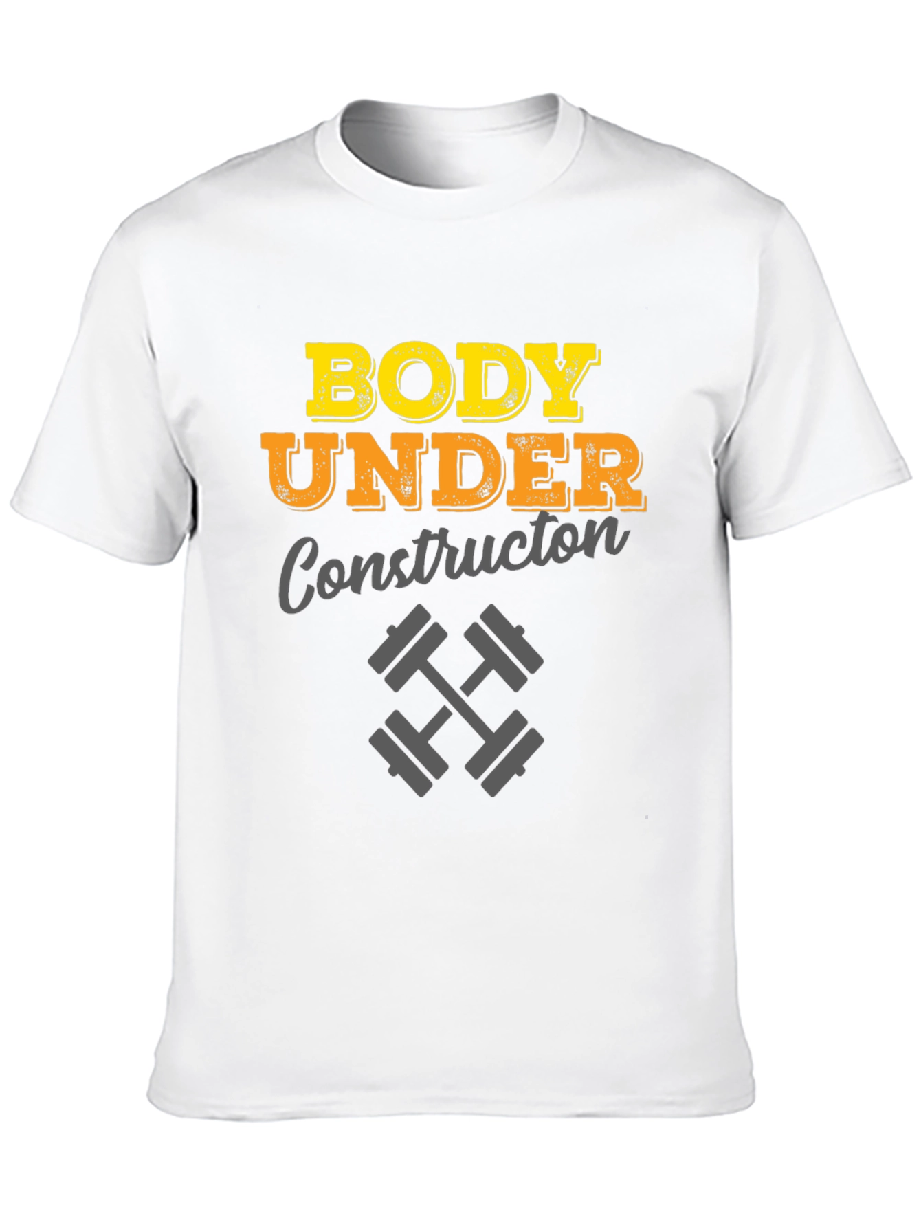 Body Under Construction Mens T-Shirt