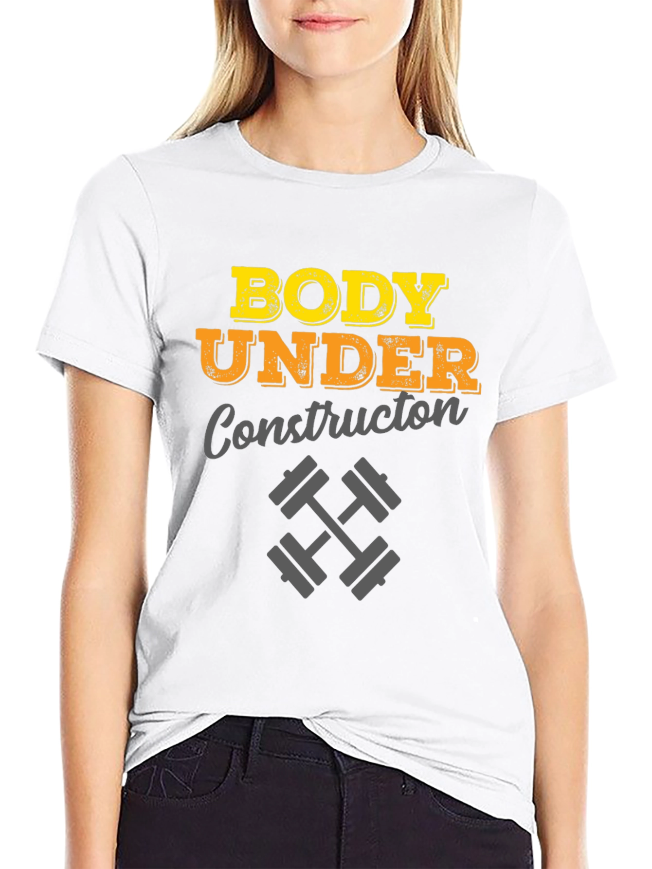 Body Under Construction Mens T-Shirt