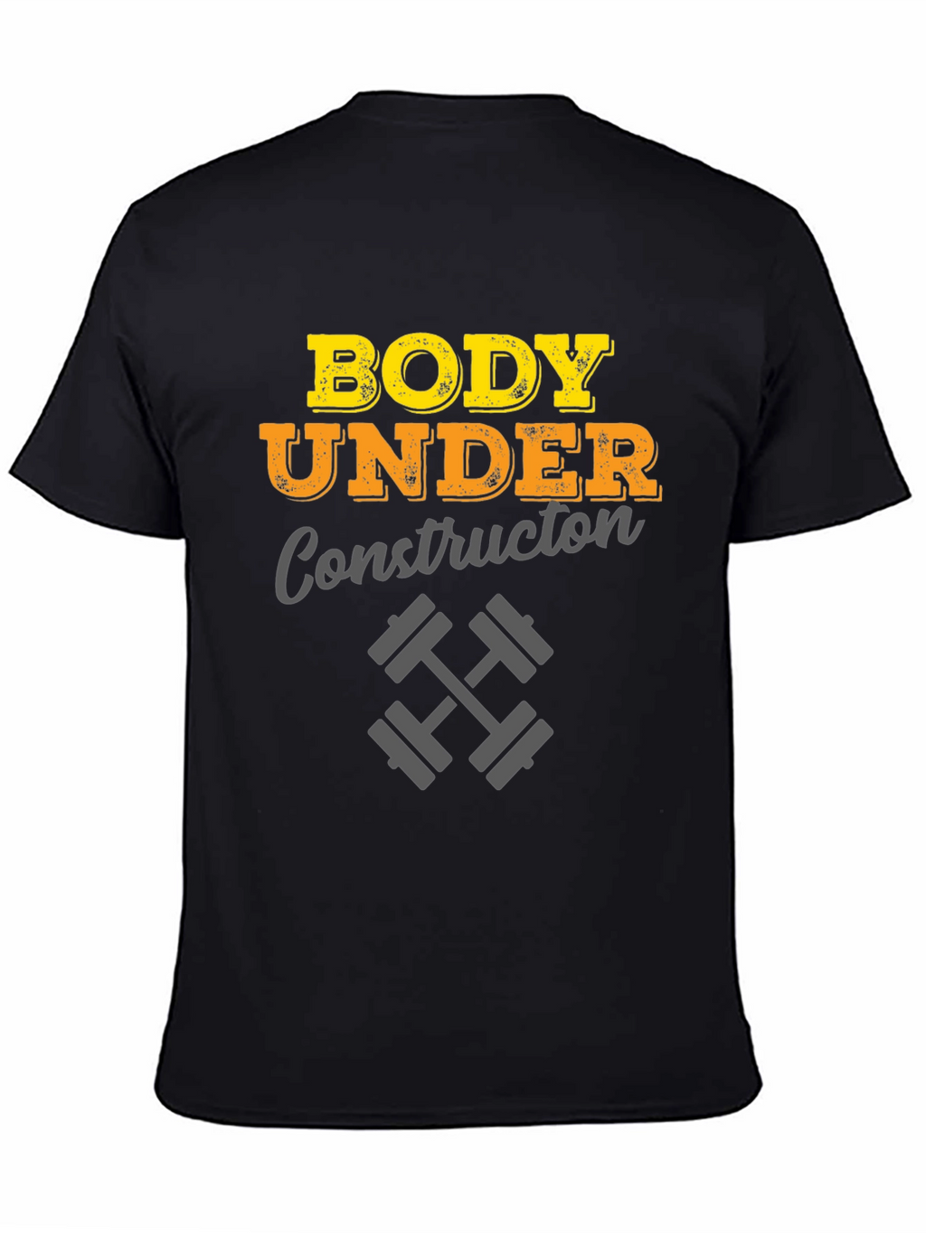 Body Under Construction Mens T-Shirt