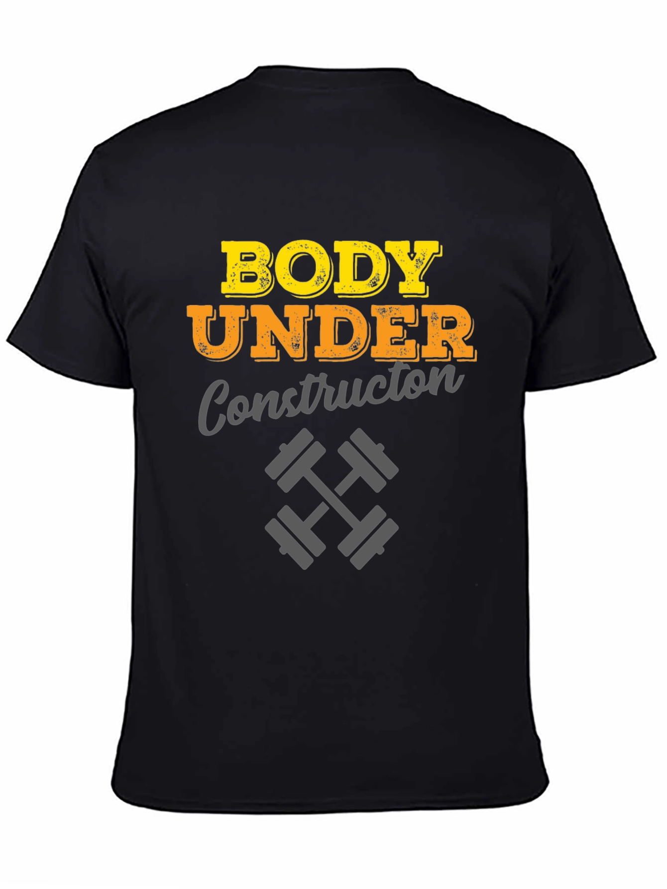 Body Under Construction Mens T-Shirt