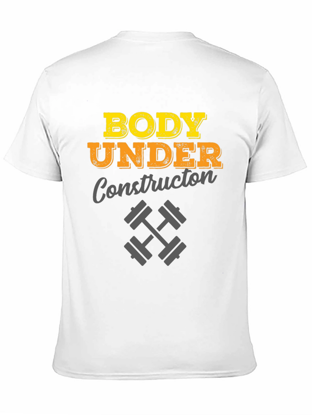 Body Under Construction Mens T-Shirt
