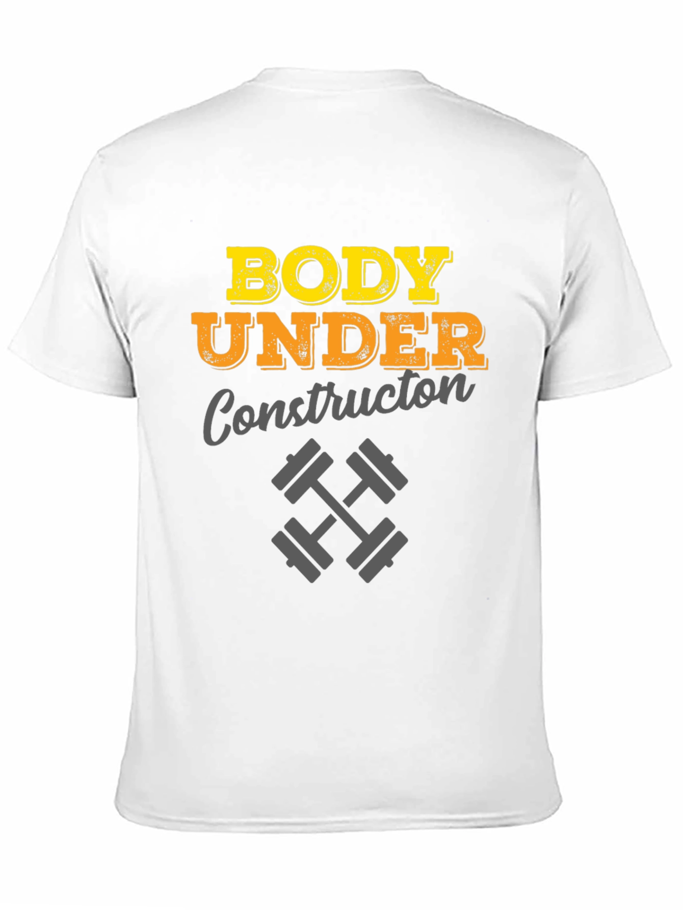Body Under Construction Mens T-Shirt