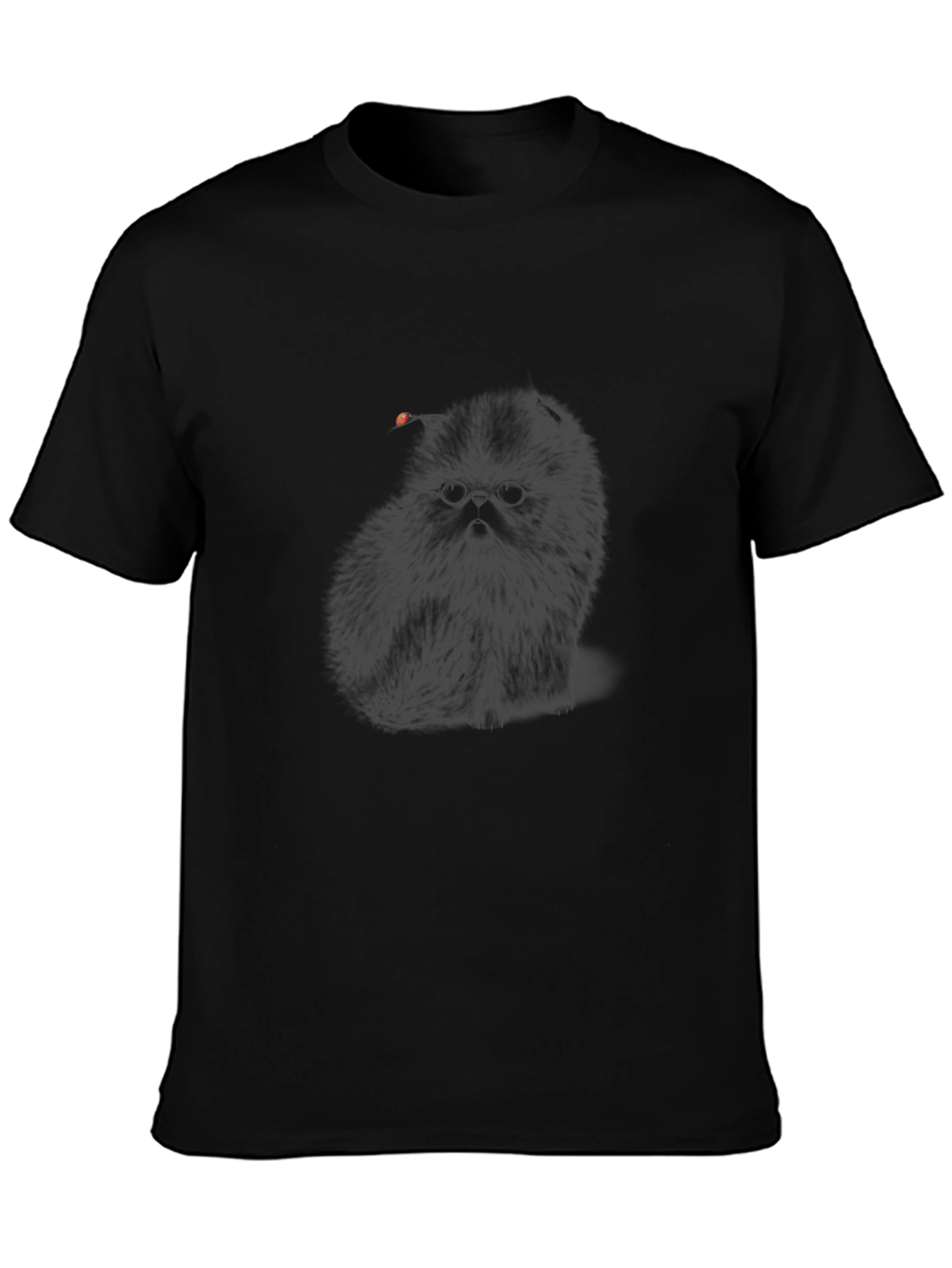 Black Cat Graphic Tee - Mens
