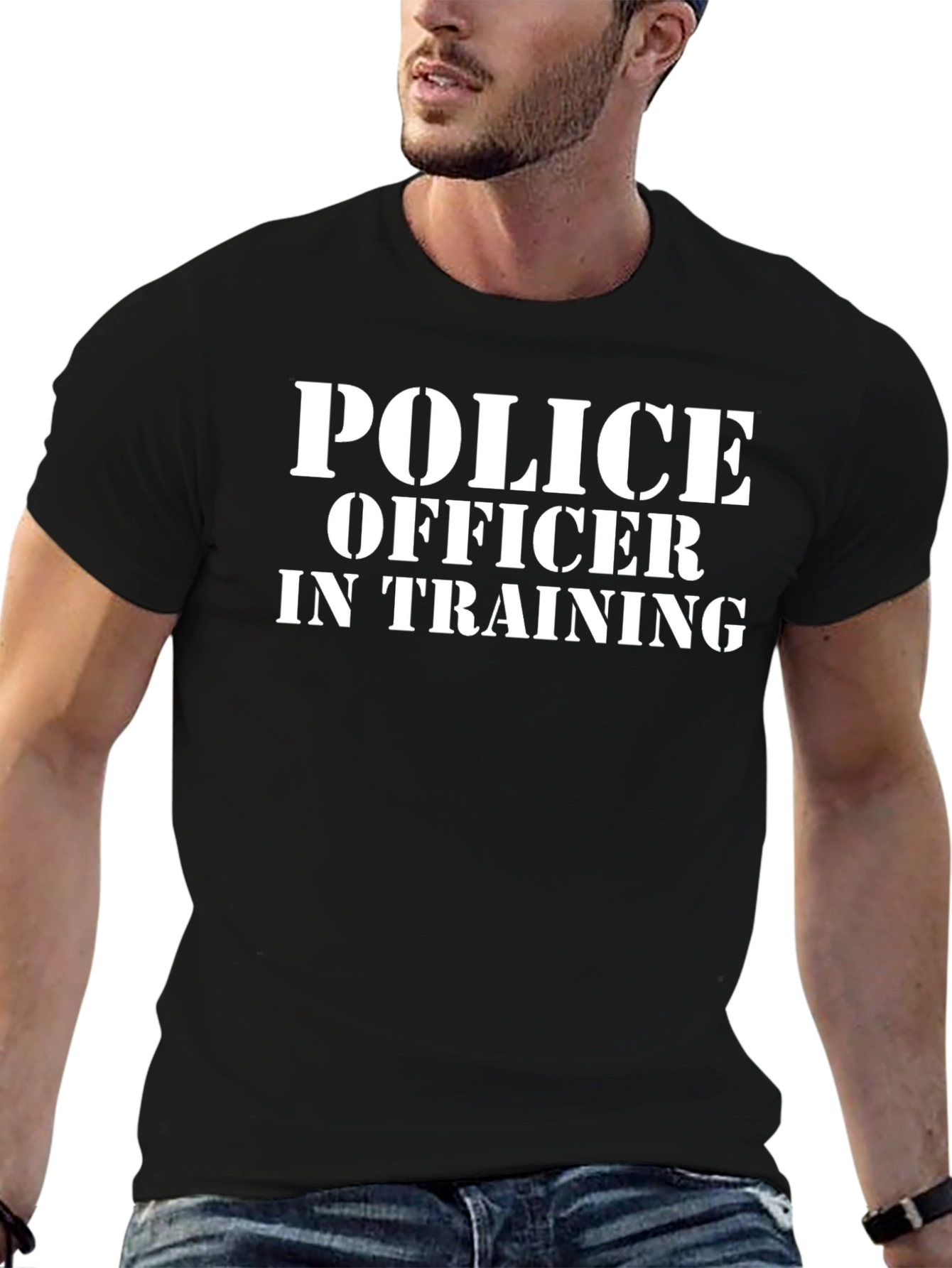 Police Officer In Training Graphic Tee