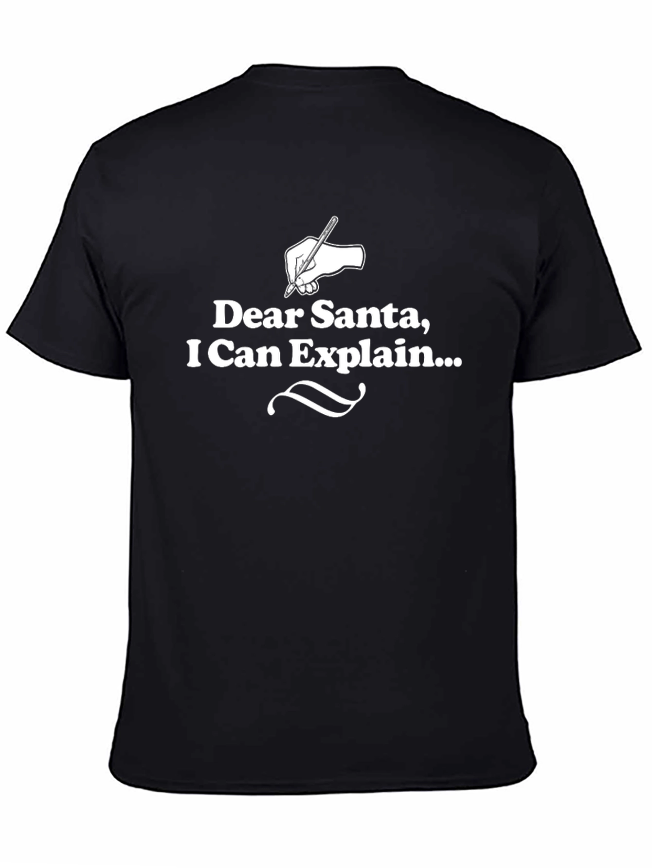 Dear Santa Funny T-Shirt - Can Explain Xmas Gift