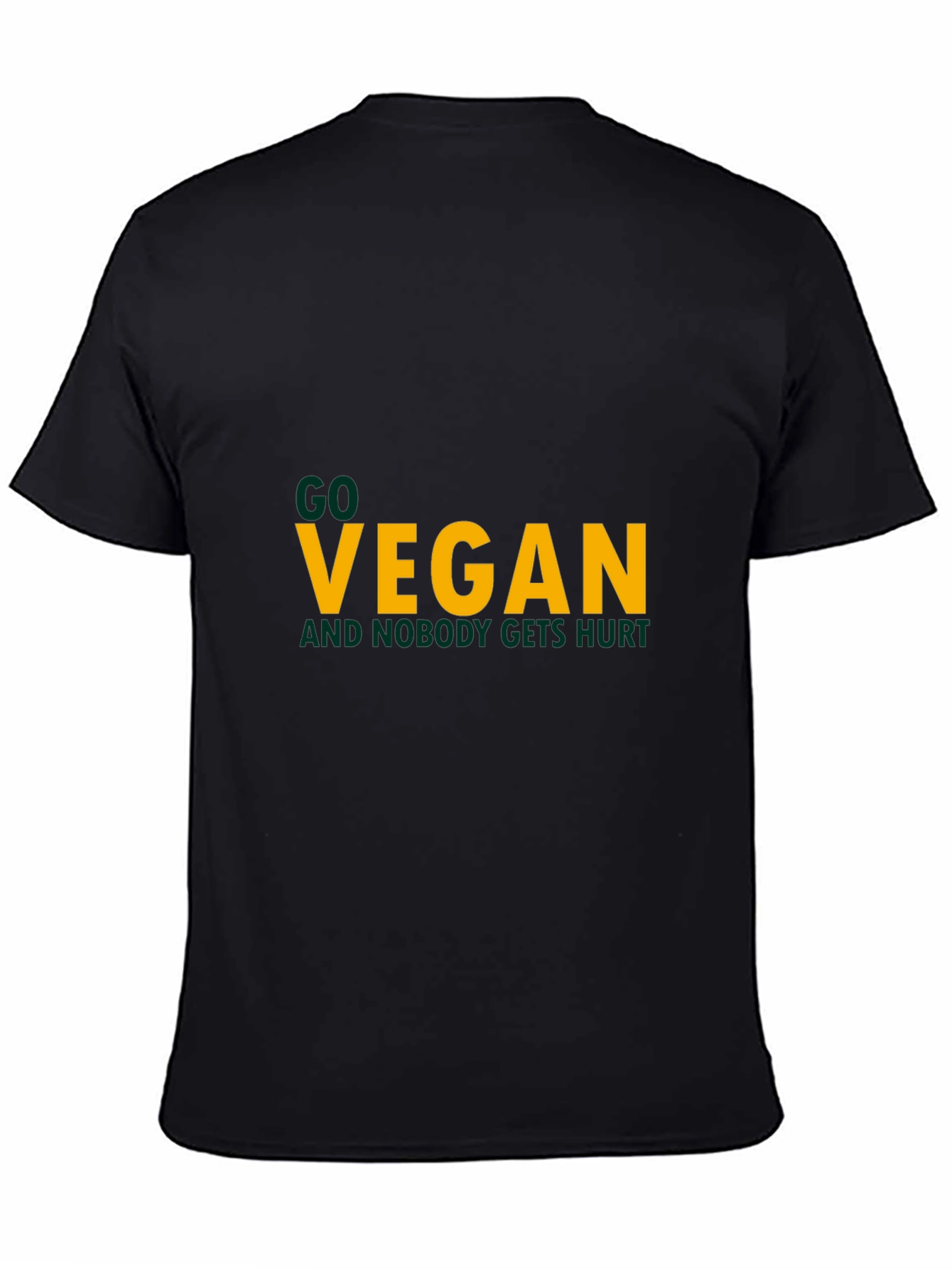 Go Vegan T-Shirt - Cruelty-Free Fashion