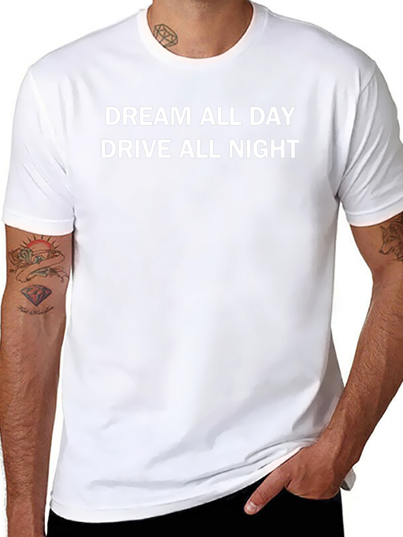 Dream All Day Drive All Night Tee