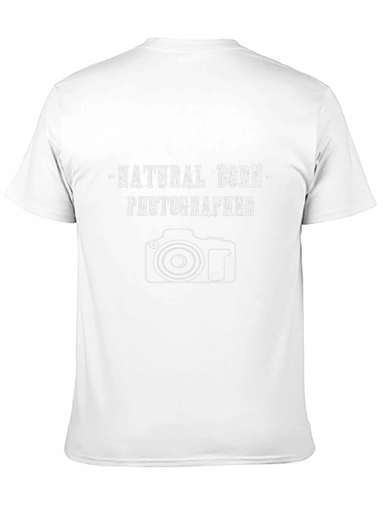 Natural Born Photographer Graphic Tee