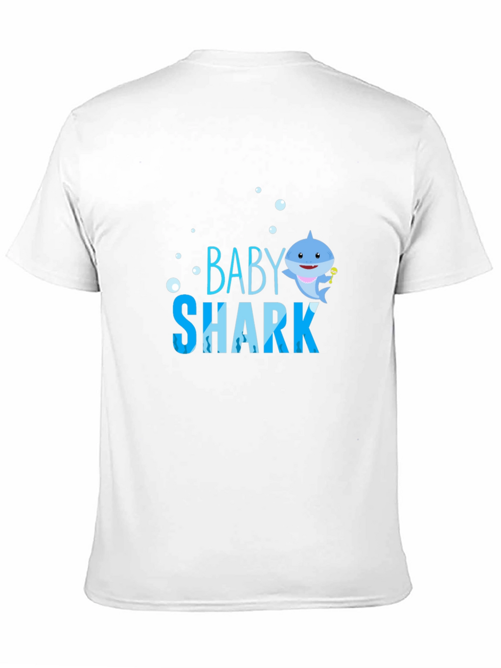 Baby Shark Graphic T-Shirt - Black Cotton Blend